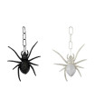 Adorno de Halloween Araña con Luz a Pilas Alparamis