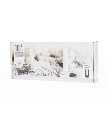 Vela LED Ivory x 10 Alparamis