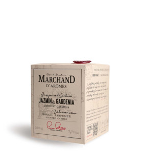 Vela Aromática Marchand D Aromes Jazmín y Gardenia 220 g
