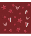Servilletas 33 x 33 cm Artisan Joy Red and White Xmas