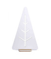 Adorno de Pino Blanco de Madera Calada 100 cm