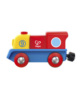 Locomotora de Colores Hape Tren de juguete a pilas