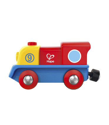 Locomotora de Colores Hape Tren de juguete a pilas
