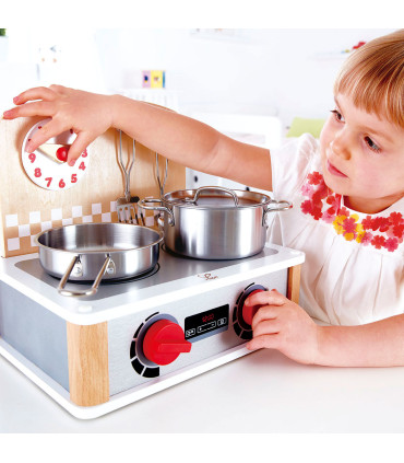 Juego de cocina y parrilla 2 en 1