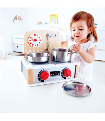 Juego de cocina y parrilla 2 en 1