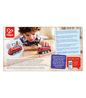 Locomotora de Tren Accionada por Manivela Hape