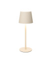 Lámpara de Mesa Recargable USB 27 cm Crema Alparamis