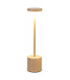 Lámpara de Mesa Recargable USB 34 cm Crema Alparamis