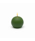 Vela Esférica LED Verde 10 cm Alparamis