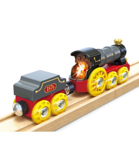 Tren Retro con Luz y Sonido Hape