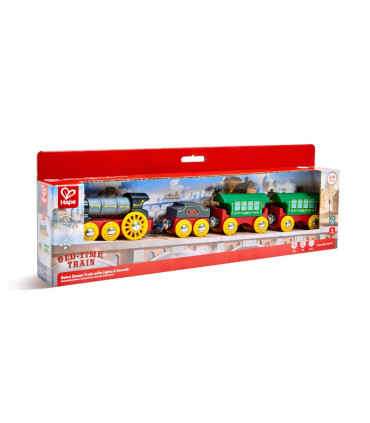 Tren Retro con Luz y Sonido Hape