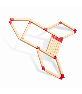 Bloques Matchstix Puzzles Hape