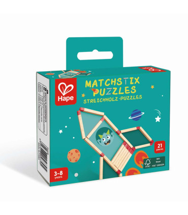 Bloques Matchstix Puzzles Hape
