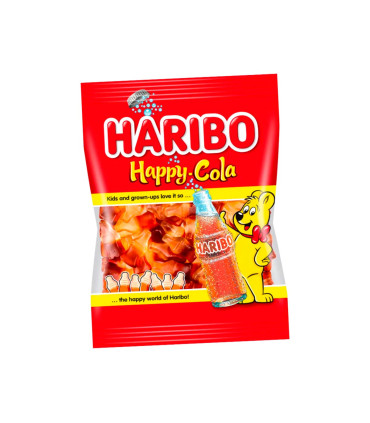 Caramelos Gomitas Haribo Happy Cola 160 g
