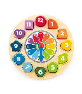 Rompecabezas Reloj Happy Clock Hape