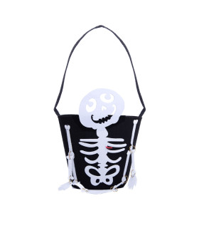 Canasto Balde de Tela Halloween Alparamis