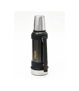 Termo con Asa Antideslizante Thermos Beberageware 1200 ml Gris Acero