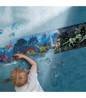 Rompecabezas de Dinosaurio de 210 Piezas Hape
