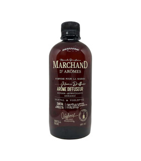 Refill PET de 490 ml de Difusor Santal y Violeta Marchand D Aromes