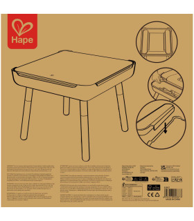 Mesa de Actividades Flip and Play Hape