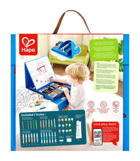 Set de Arte y Aprendizaje Portátil Hape