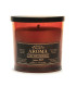 Vela de Soja Aromática 250 g Línea Black Cedro y Violetas Espacio Aroma