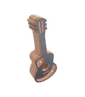 Lámpara Guitarra de Madera 40 cm