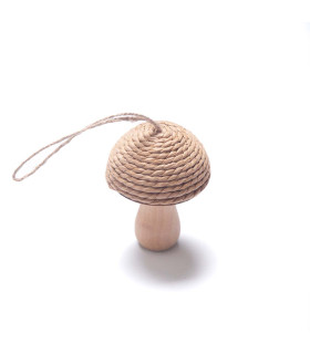 Adorno para Colgar Figura Marrón 12 cm Alparamis