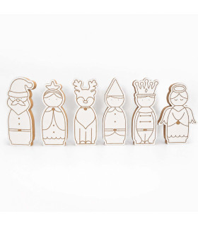 Adorno de Personaje Navideño Brisa 22 cm