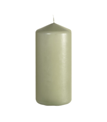 Vela Pilar 7 x 15 cm Verde Pistacho
