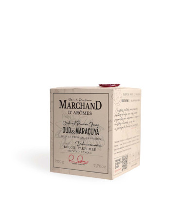Vela Aromática Marchand D Aromes Oud y Maracuyá 220 g