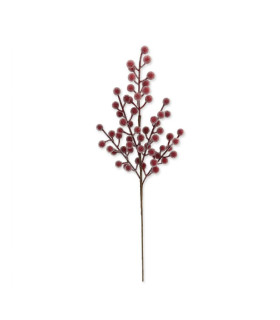 Adorno Rama Bayas Escarchadas 56 cm Alparamis