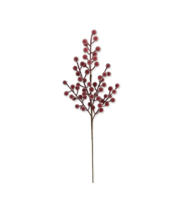 Adorno Rama Bayas Escarchadas 56 cm Alparamis