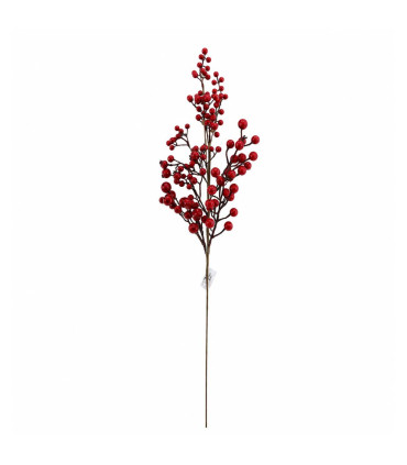 Adorno Rama con Bayas Rojas 81 cm Alparamis