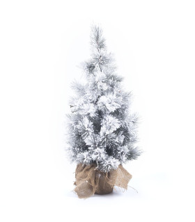 Árbol de 75 cm Chicago Flocked Alparamis