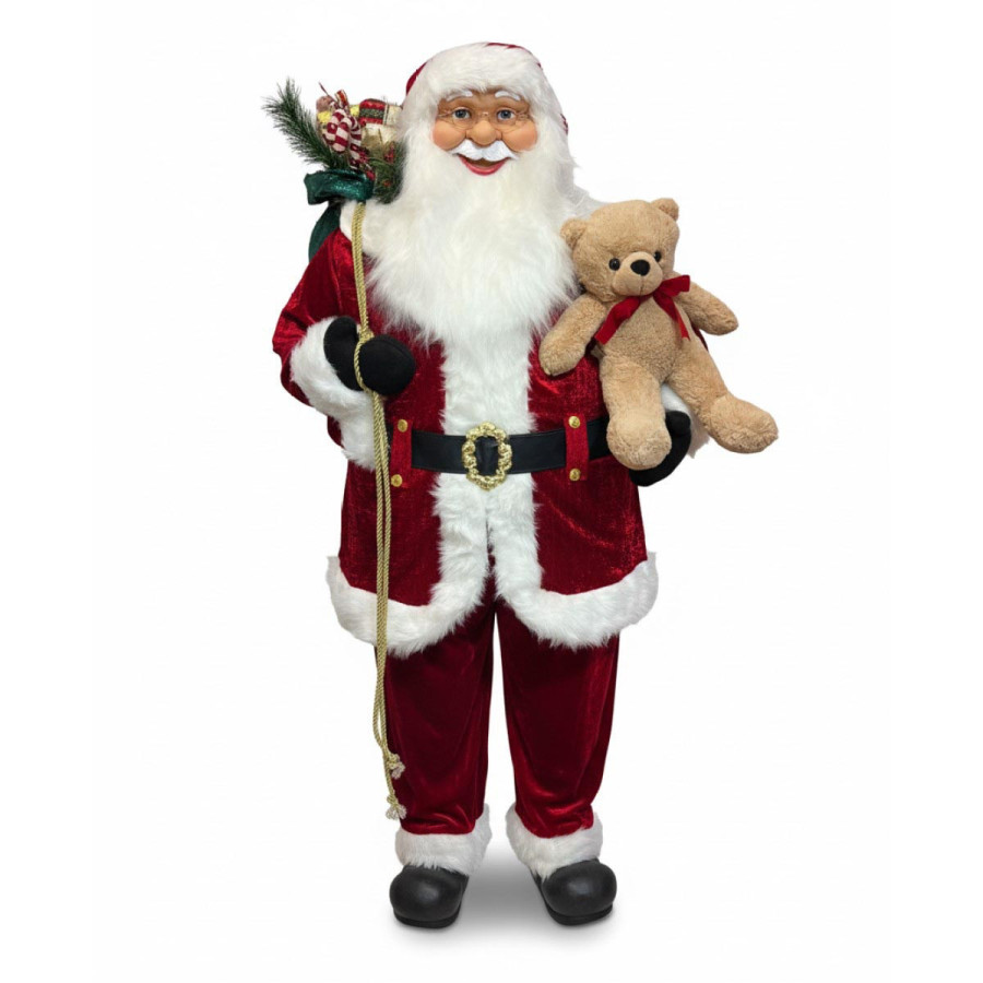 Figura de Papá Noel de Pie 180 cm Alparamis