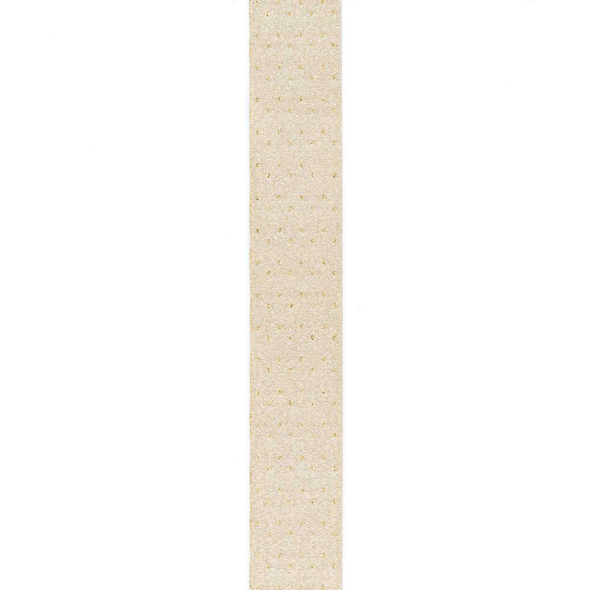 Cinta Destellos Dorada 3.8 cm x 10 metros