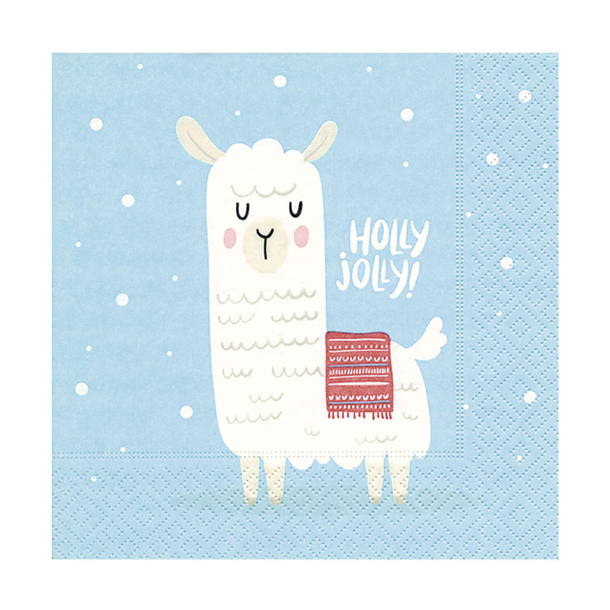 Servilletas 33X33 Holly Jolly Xmas