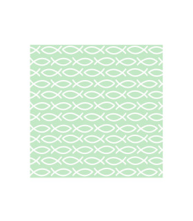Servilletas 33x33 Religious Green