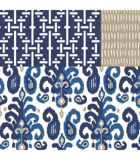 Servilletas 33x33 Patchwork