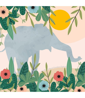 Servilletas 33x33 Samatran Elephant