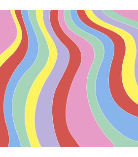 Servilletas 33x33 Rainbow