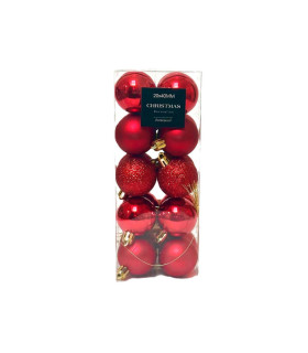 Bolas Rojas de 4 cm x 20 Alparamis