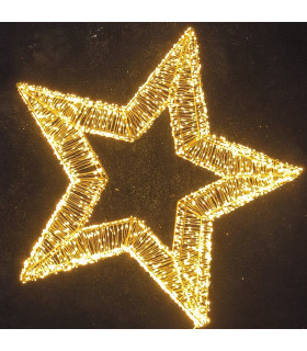 Estrella LED 110 cm Luces Cálidas Alparamis