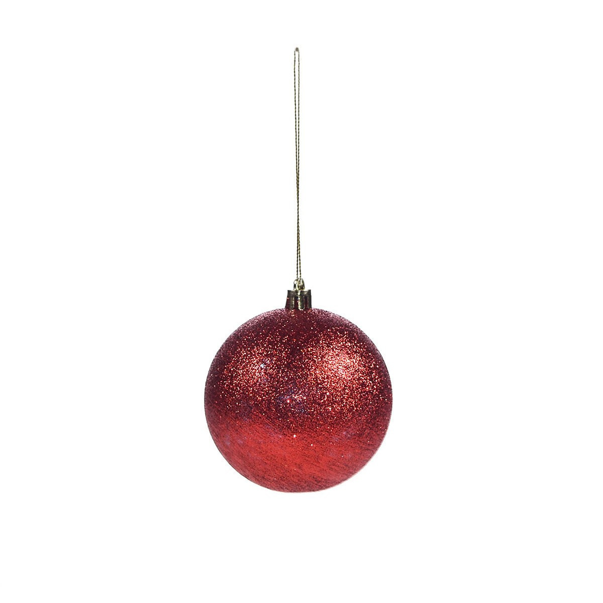 Bolas rojas de 8 cm x 3