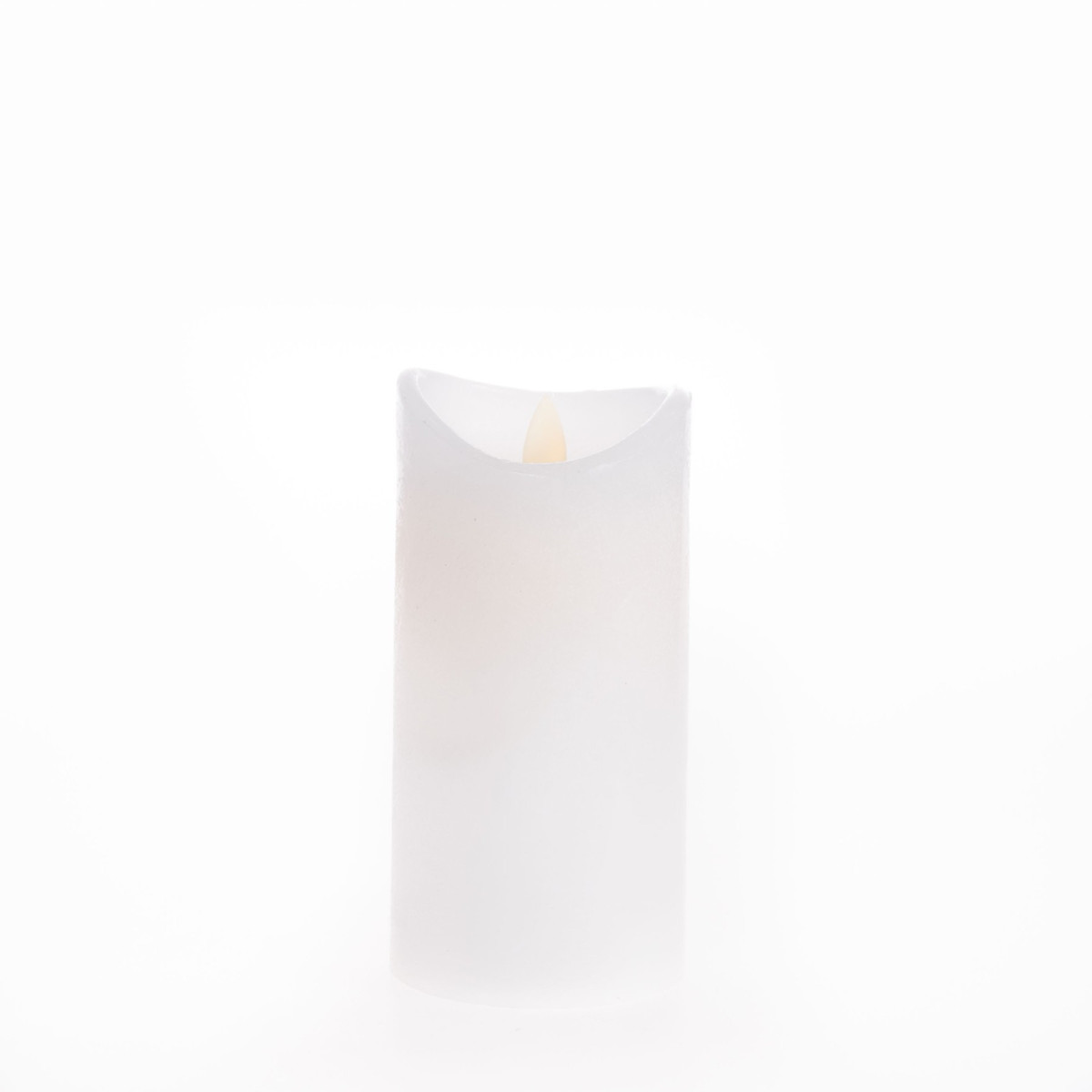 Vela LED Blanca 8 x 15 cm