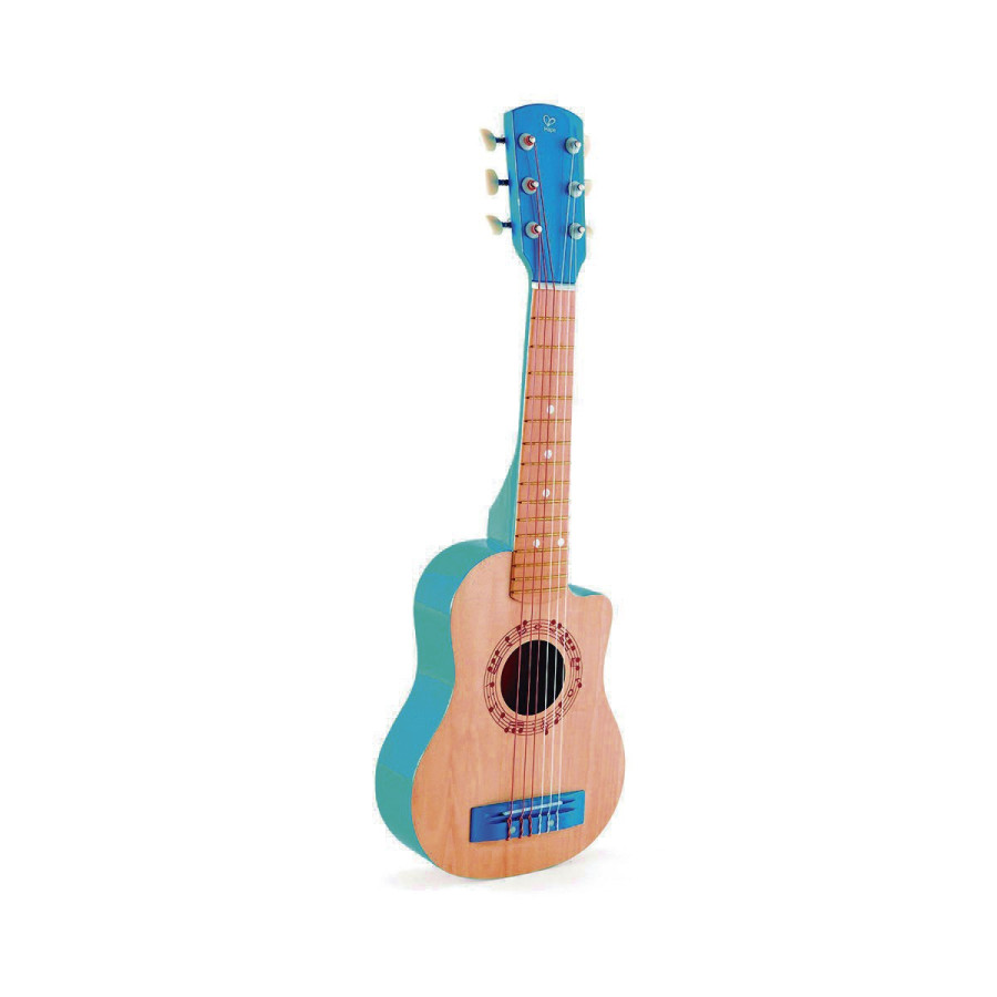 Guitarra Laguna Azul Hape Instrumento Musical de Juguete