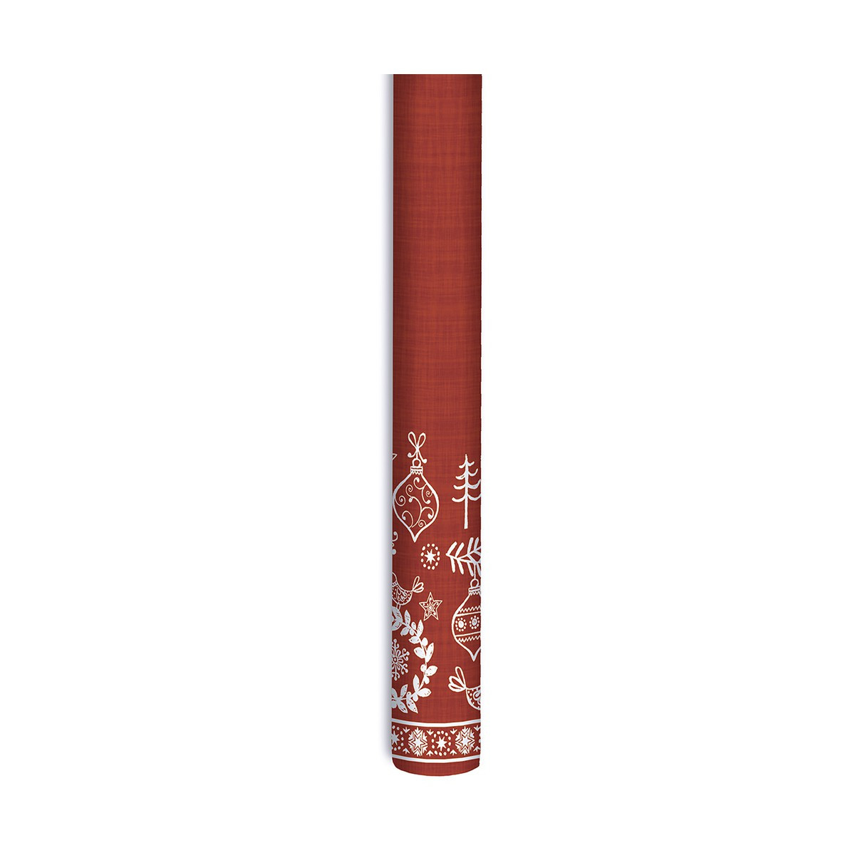Mantel 118 x 500 cm Hygge Symbols Red