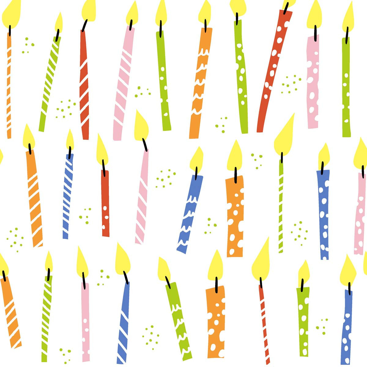 Servilletas 33 x 33 cm B Day Candles