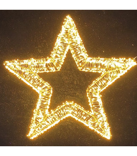 Estrella LED 50 cm Luces Cálidas Alparamis
